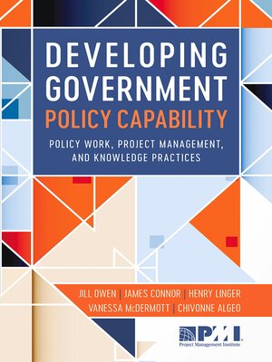 cover image of Developing Government Policy Capability